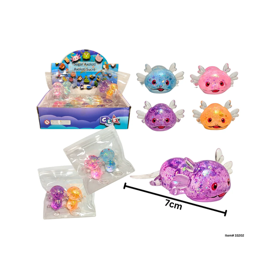 Squishy Sugar Axolotl 2 pack