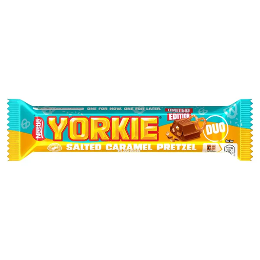 Yorkie Salted Caramel Duo Limited Edition UK 66g