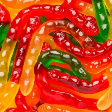 Jumbo Gummy Worms 4" Albanese 150g