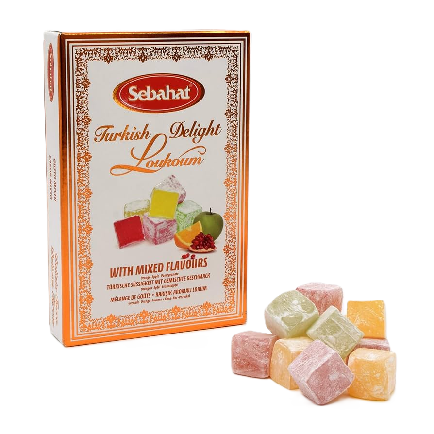 Sebahat Turkish Delight Assorted Flavours 200g