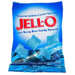 Jell-O Candy Squares Sour Berry Blue Peg Bag