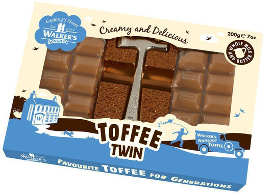 Walkers Toffee Original UK Twin Hammer Pack