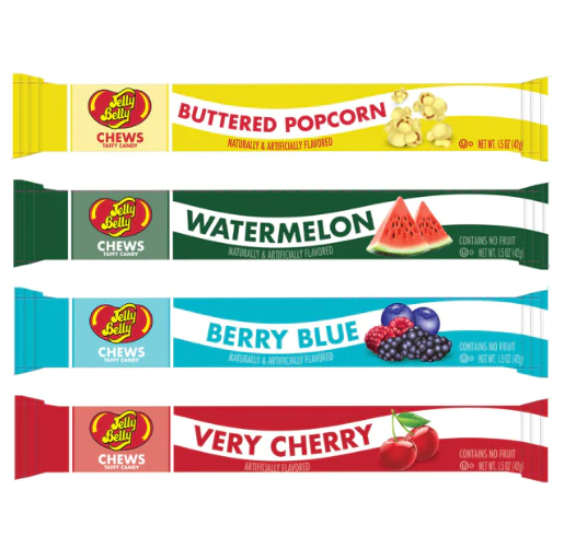 JELLY BELLY CHEW BAR ASST FLAVOURS