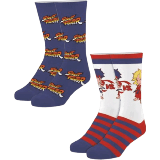 Street Fighter Socks 2 pack