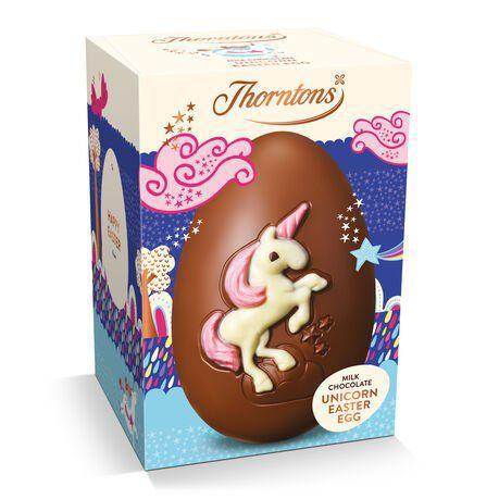 Thorntons Milk Chocolate Unicorn Egg UK