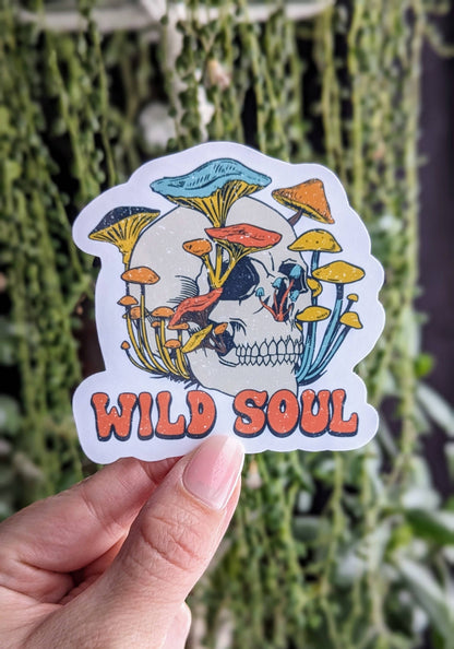 Wild soul vinyl sticker