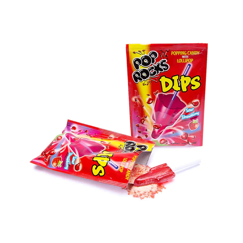 POP ROCKS DIPS STRAWBERRY