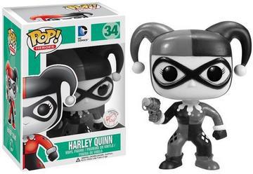 Funko Pop 34 Harley Quinn Black & White Varient (Vaulted)