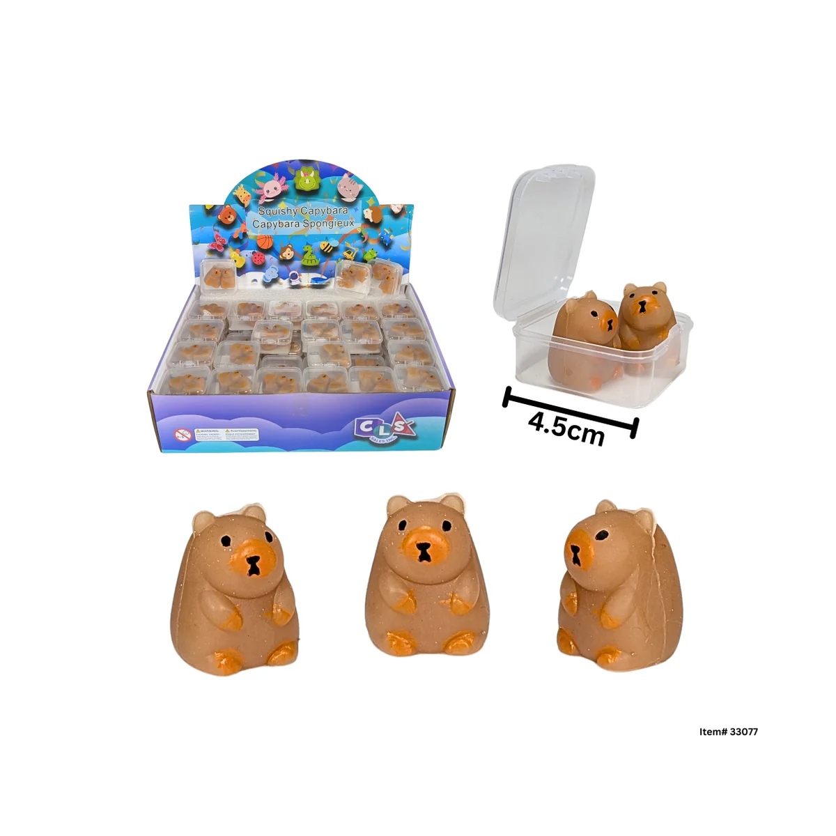 Squish Capybara 2 pack