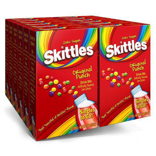 Skittles Original Punch Singles To Go Drink Mix