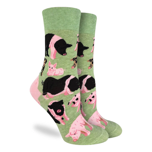 Good Luck Socks Crew 5-9 Pigs