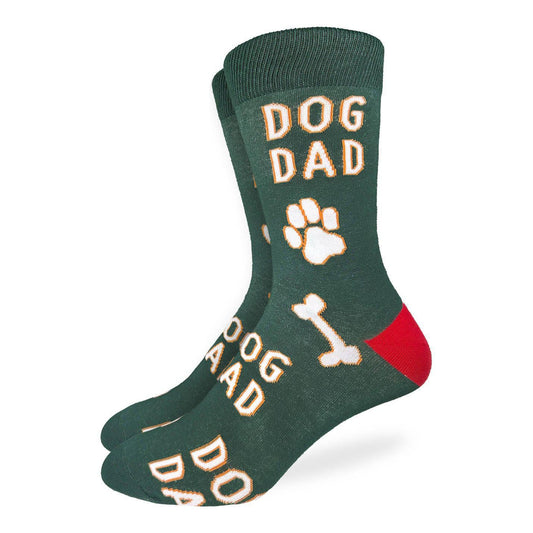Good Luck Socks Crew 7-12 Dog Dad