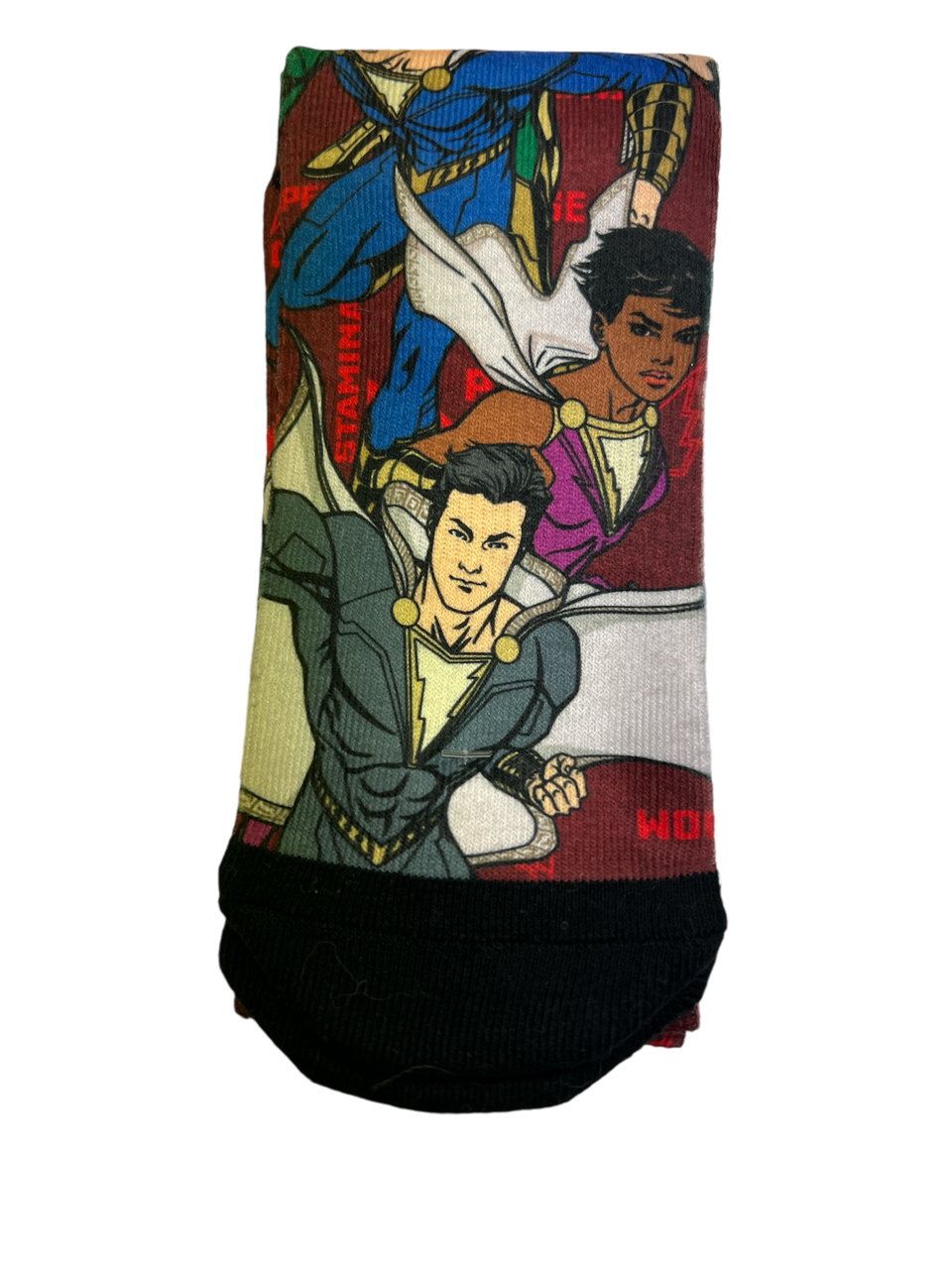 Socks Shazam! Crew Sublimation Size 8-12