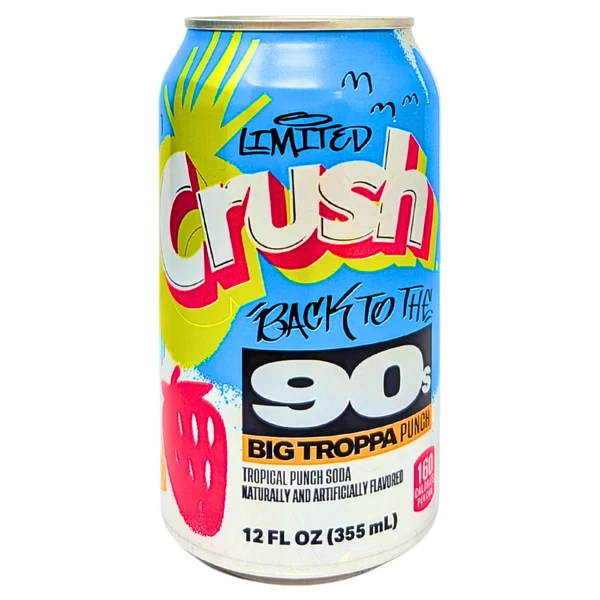 Crush 90's Tropical Punch Can