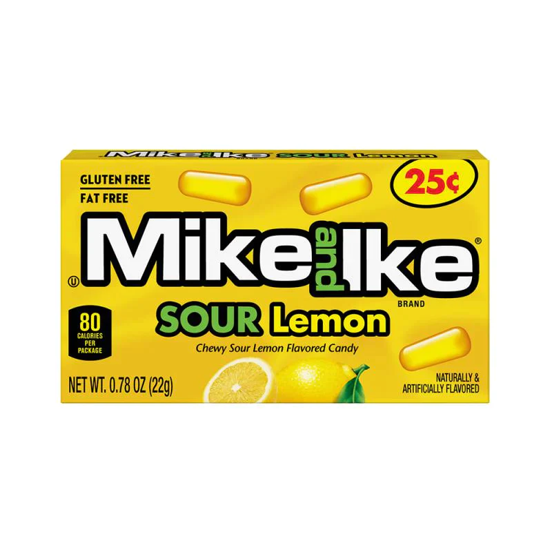 Mike & Ike Sour Lemon Small Box