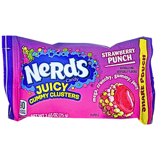 Nerds Juicy Gummy Clusters 75g