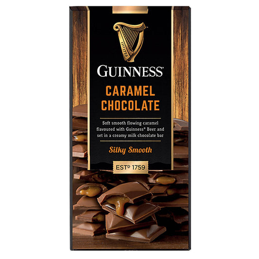 Guinness Milk Chocolate Caramel Bar 90g