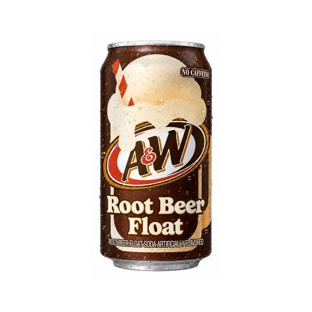 A&W Root Beer Float Can