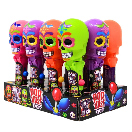 Flix Day Of The Dead Pop Ups Lollipop