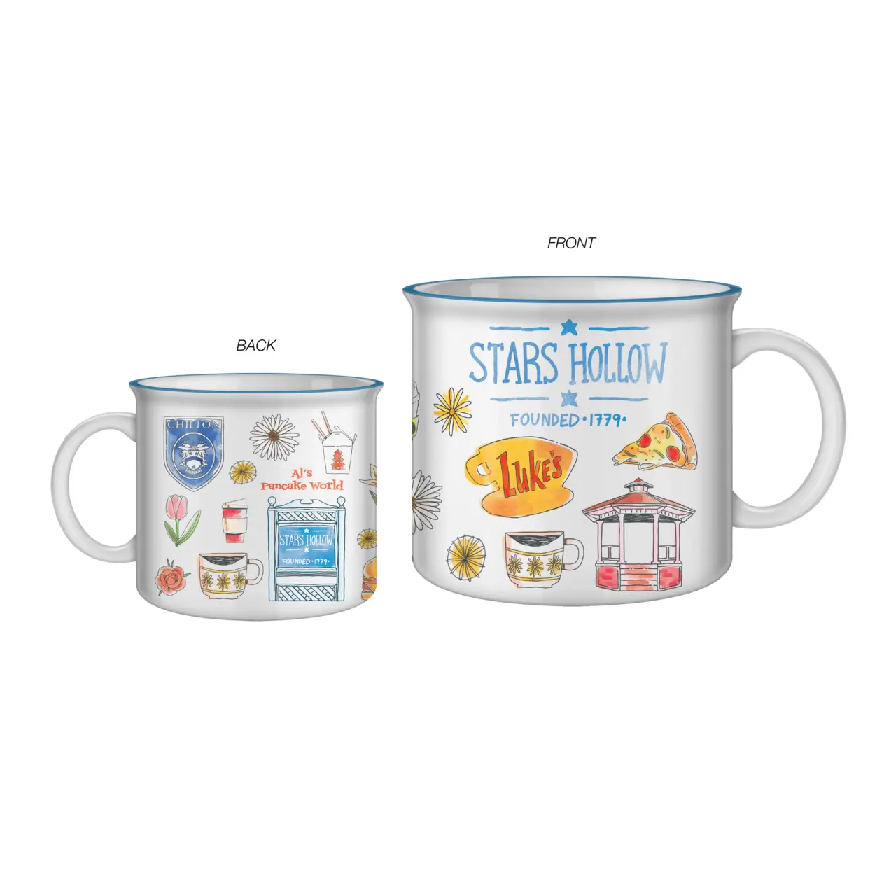 Gilmore Girls Stars Hallow 20oz Camper Mug