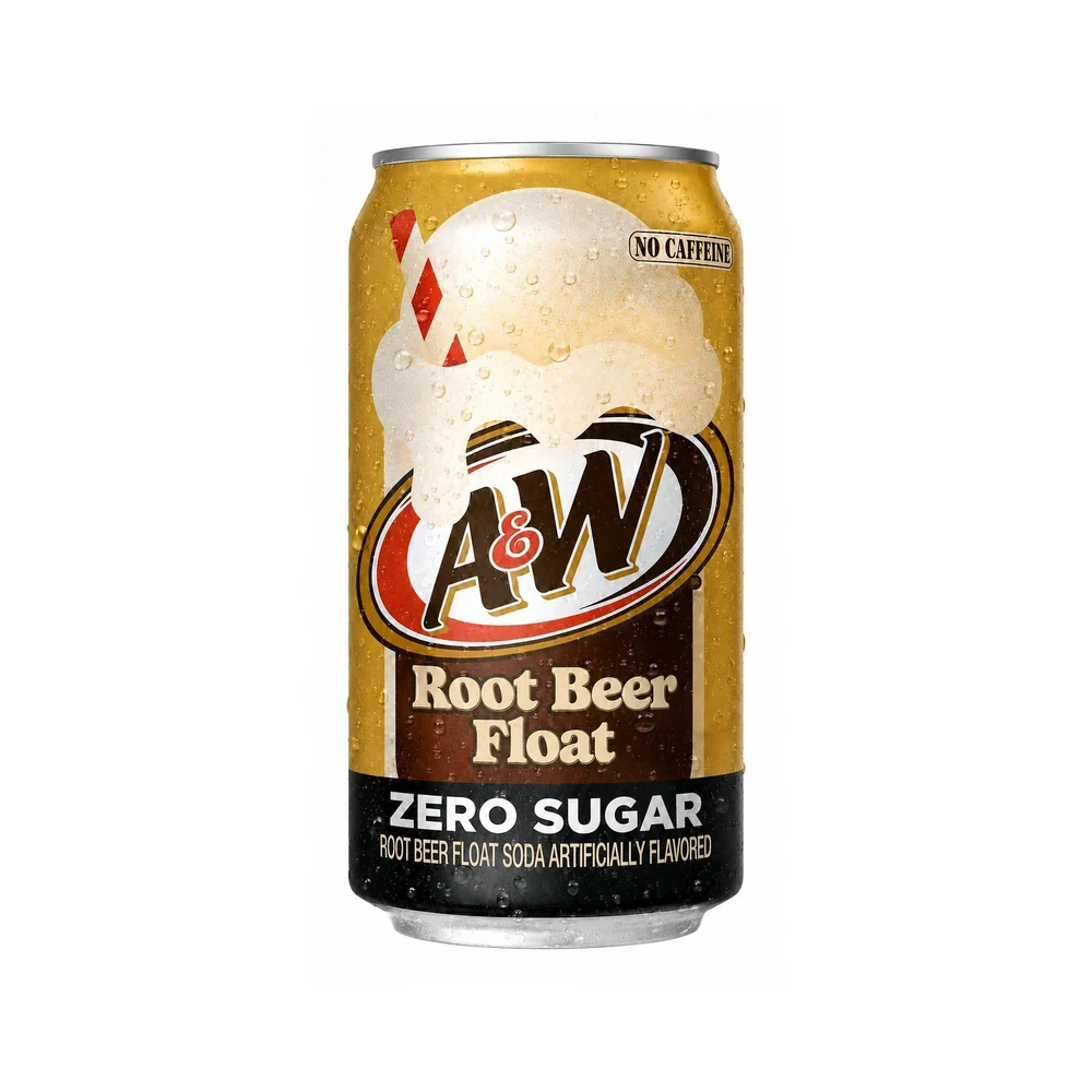 A&W Root Beer Float Zero Can