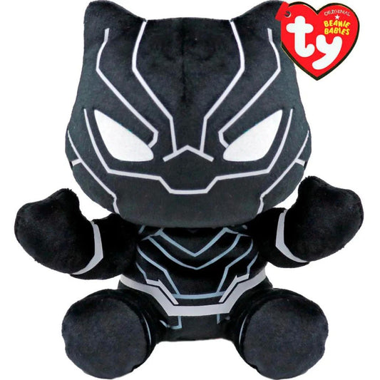 TY Floppy Black Panther Medium