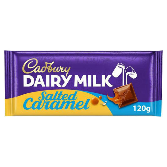 Cadbury Dairy Milk Salted Caramel 120g UK