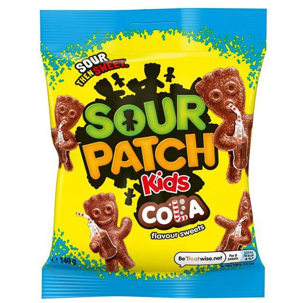 Sour Patch Kids UK Cola 140g Peg Bag