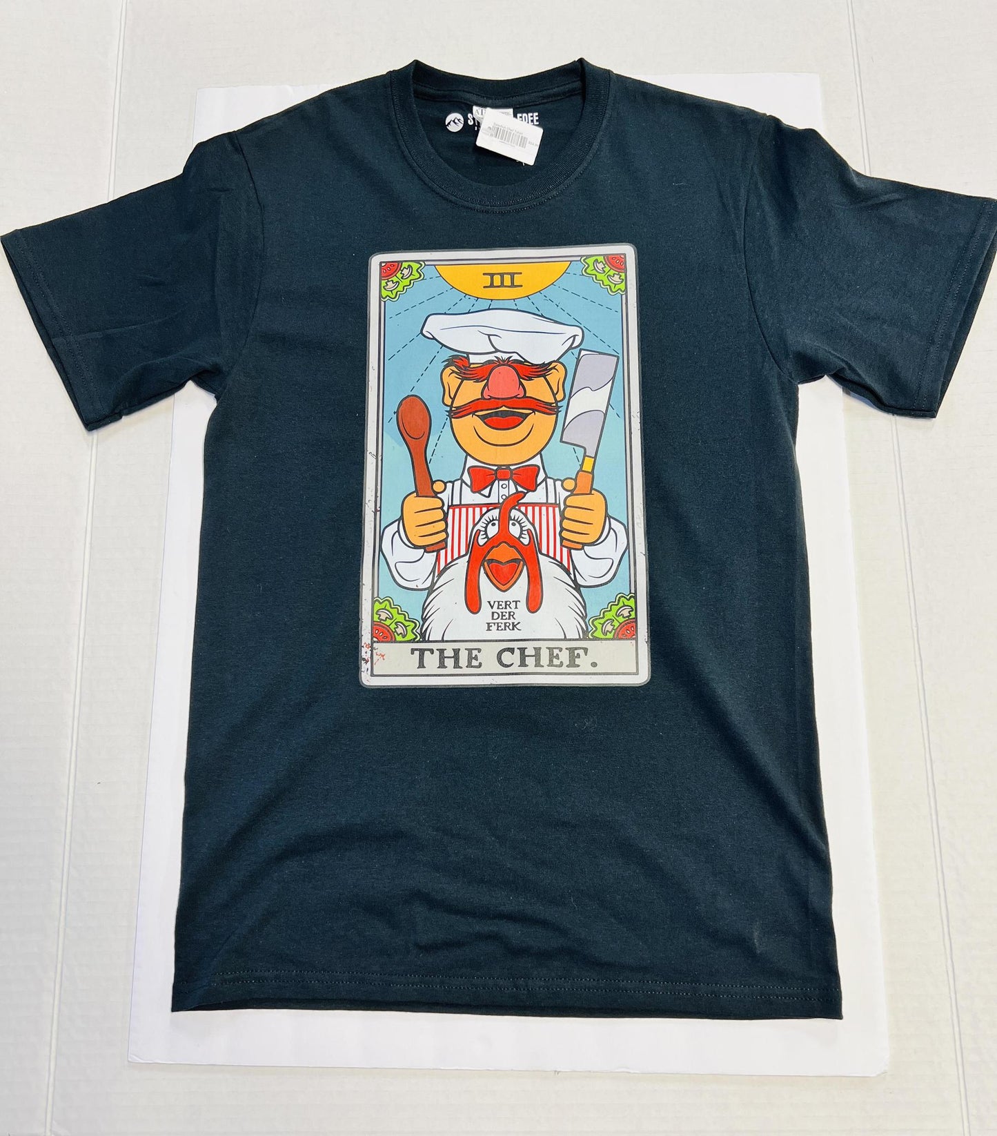 Swedish Chef Tshirt Black