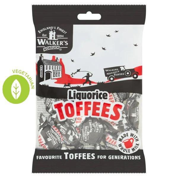 Walkers Liquorice Toffees Peg Bag