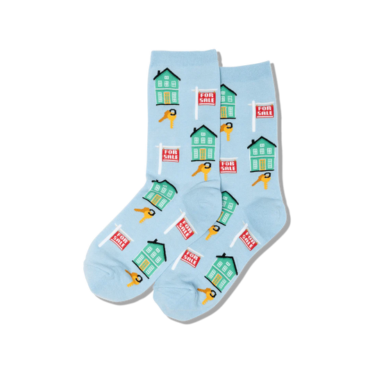 Hot Sox Socks 5-9 Crew Realtor