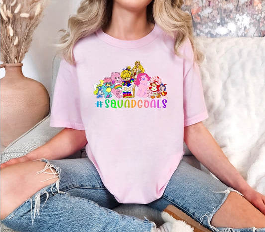 80s Squad Goals Unisex Tshirt