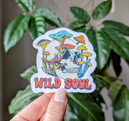 Wild soul vinyl sticker