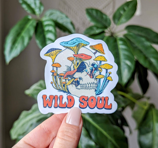 Wild soul vinyl sticker