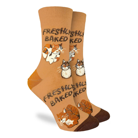 Good Luck Socks Crew 5-9 Cat Loaf