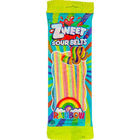 Zweet Sour Belts Rainbow Mini Pack