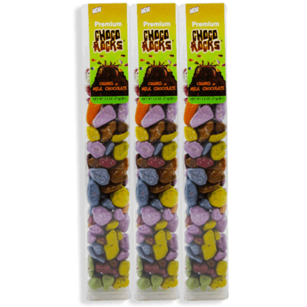 Chocolate Rocks Tube