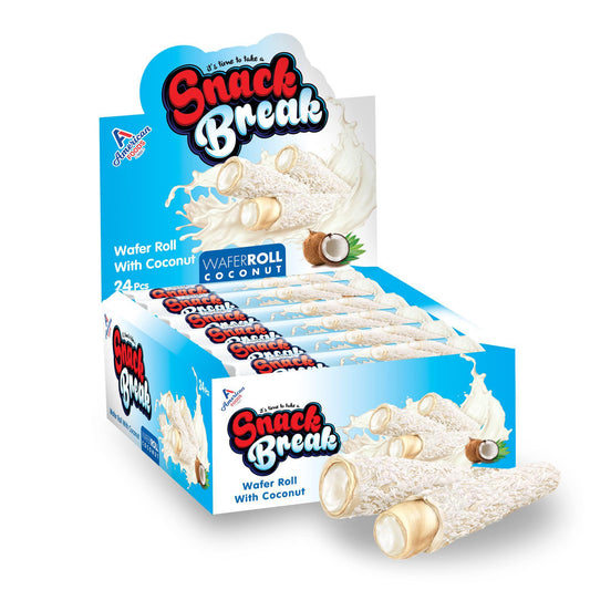 Snack Break Coconut Wafer Roll