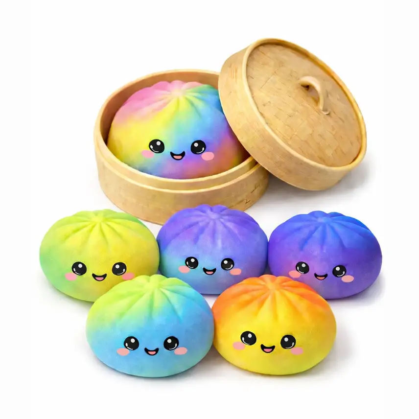 Mystery Squishy Tie Dye Dumpling
