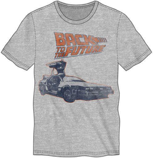 Back To The Future Grey Retro