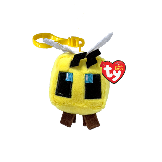 TY Floppy Minecraft Bee Clip