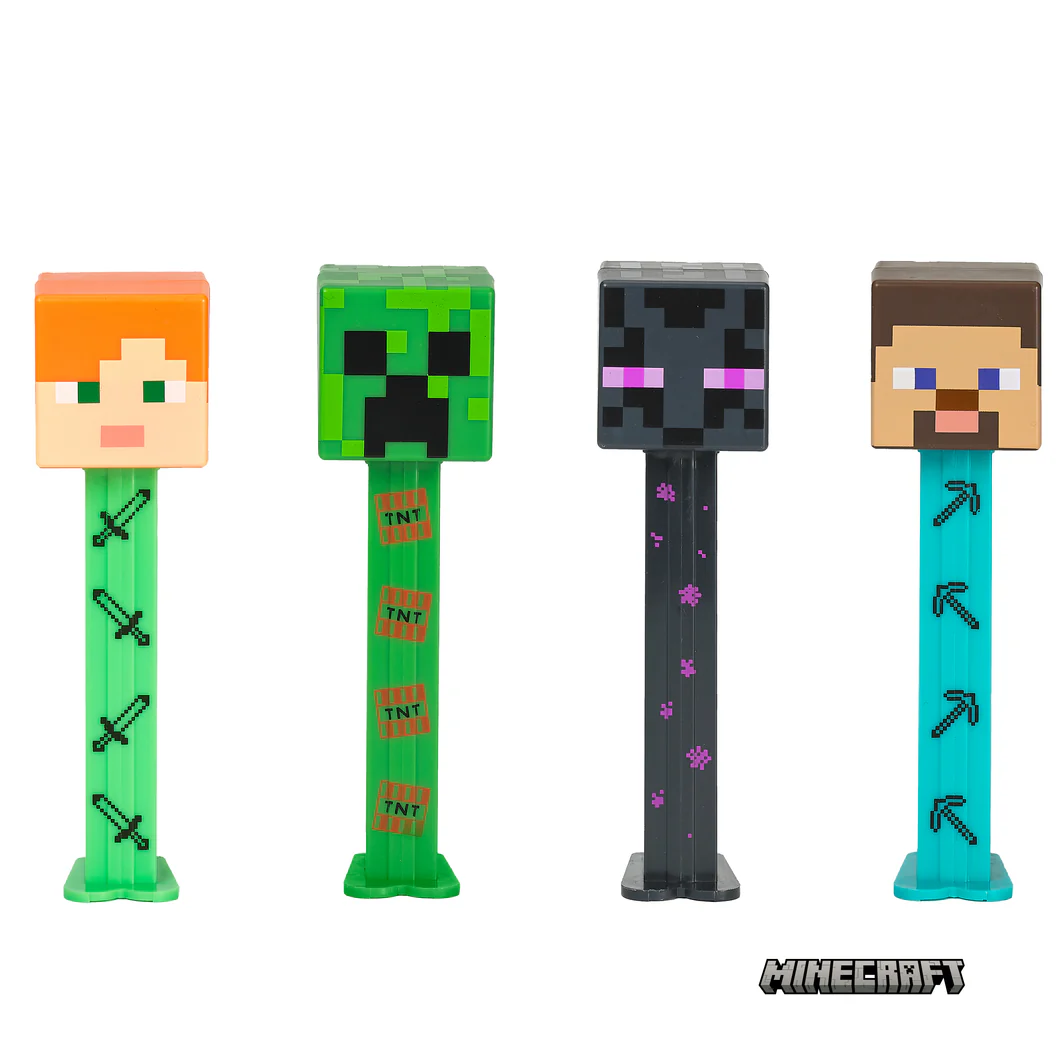 PEZ BLISTER MINECRAFT