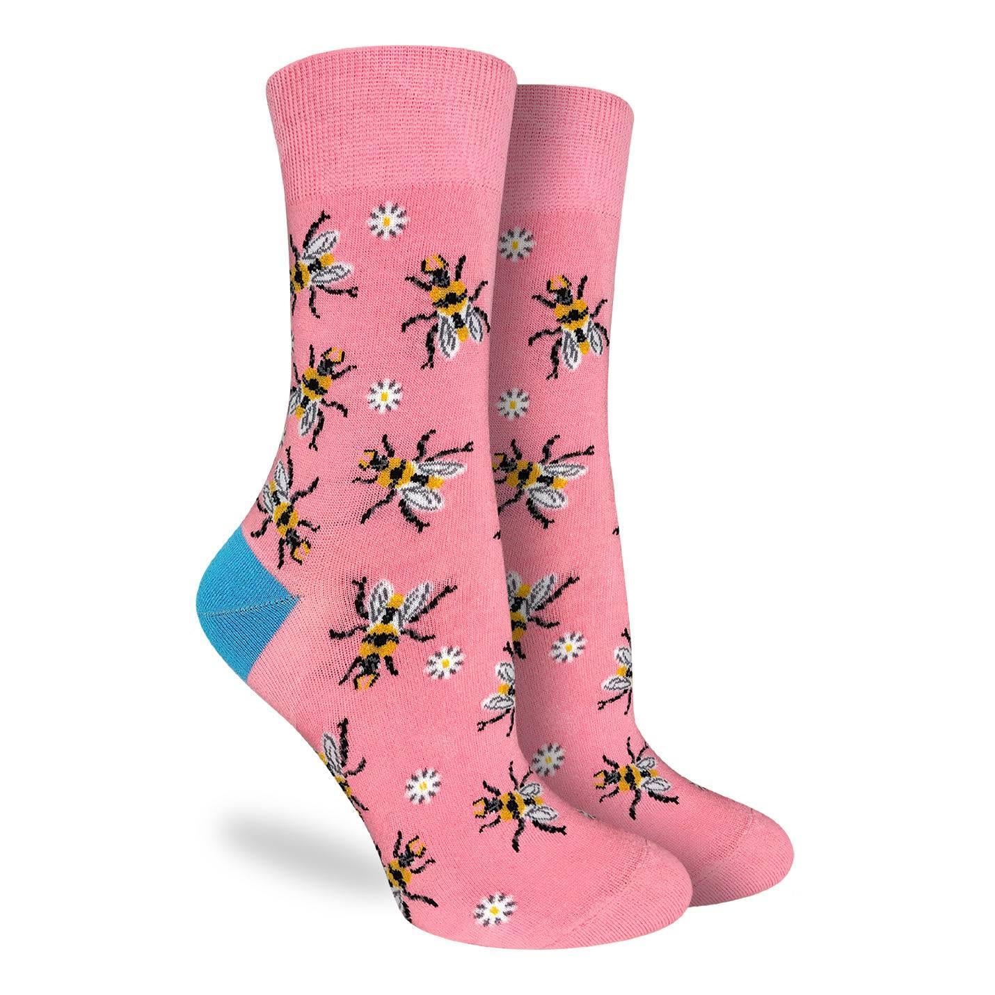 Good Luck Socks Crew 5-9 Bumblebees