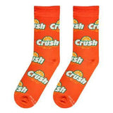 Crazy Socks Orange Crush
