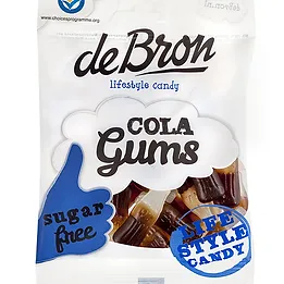 DeBron Sugar Free Cola Gummies Peg Bag