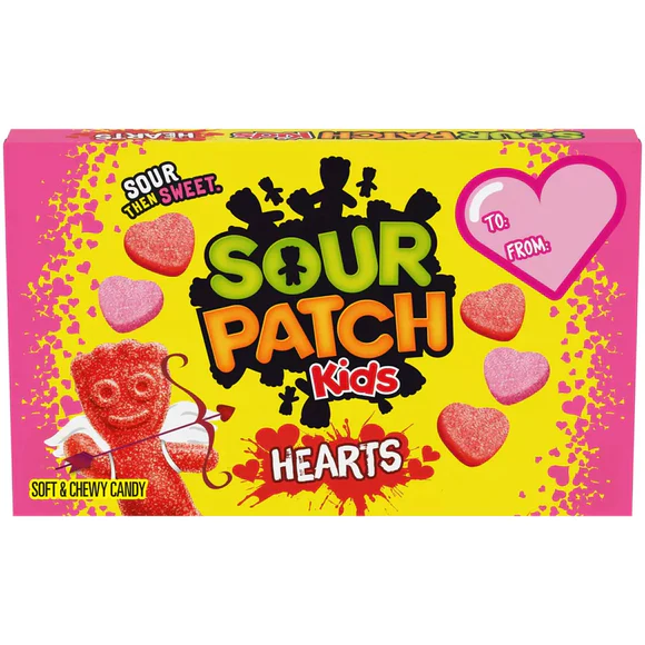 Sour Patch Kids Valentines Box