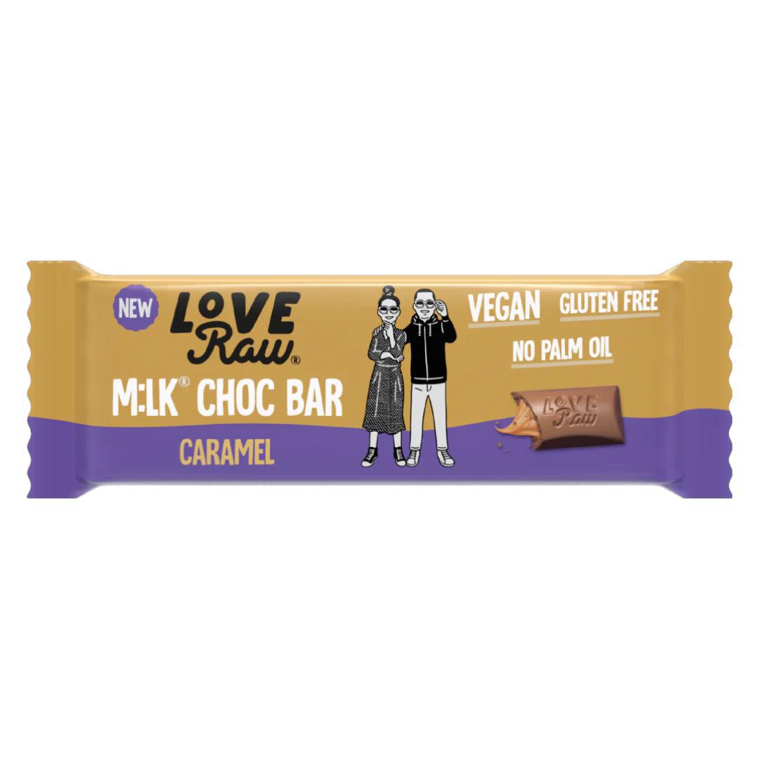 Love Raw Vegan Chocolate Bar Caramel UK