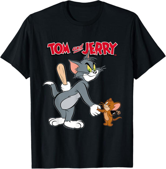 Tom & Jerry Charcoal Tee