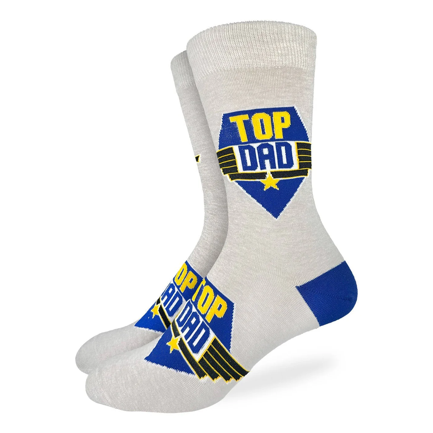 Good Luck Socks Crew 7-12 Top Dad