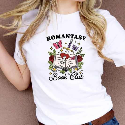 Romantasy Unisex Tshirt White